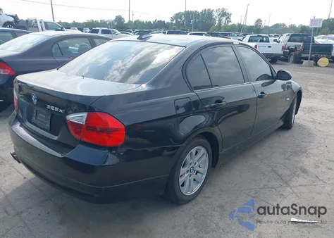 2006 BMW 325Xi из США, поврежденный, VIN WBAVD13586KV14728